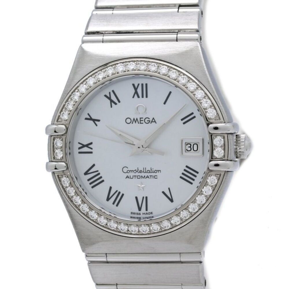 OMEGA Constellation Diamond Bezel 1497.61.00 Women's Watch Stainless Steel 40620